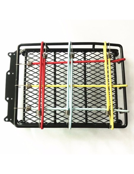 8 pcs Corde Elastiche con Ganci D4mm x 30cm Colorate