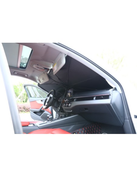 Ombrello Parasole Auto per Parabrezza Taglia Grande 140X79 cm