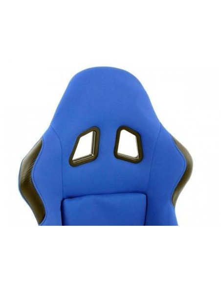 FK sedili sportivi sedili avvolgenti per auto Set Edition 2 tessuto blu