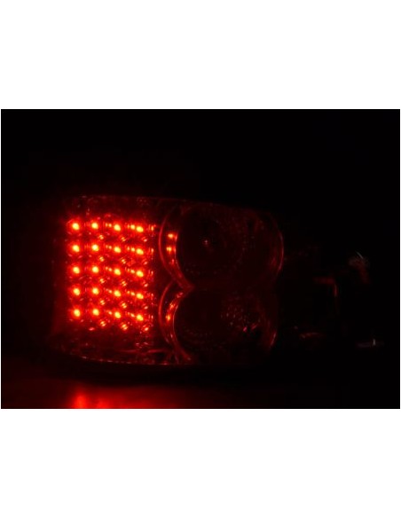 Coppia fanali posteriori LED Citroen Saxo tipo S / S HFX / S KFW 96-02 cromo