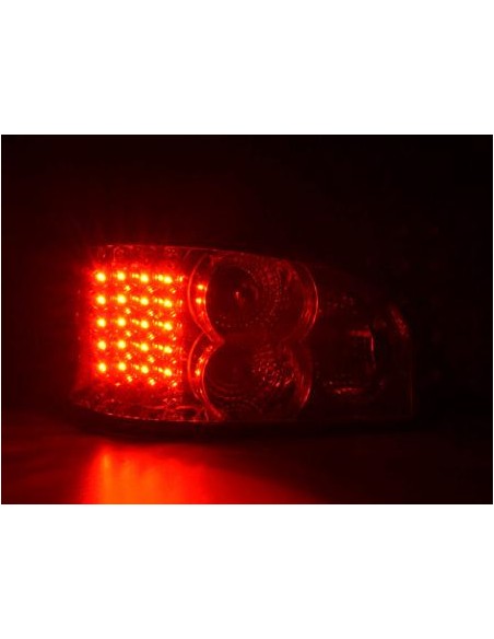 Coppia fanali posteriori LED Citroen Saxo tipo S / S HFX / S KFW 96-02 cromo