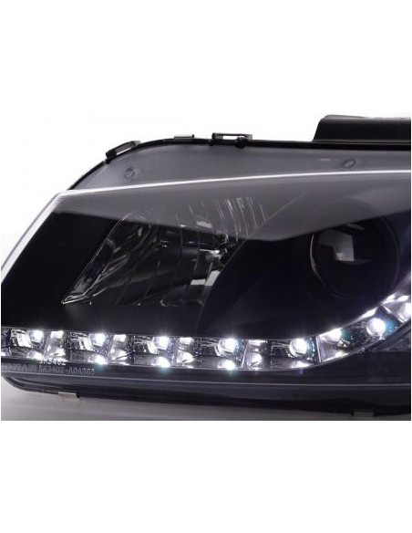 Daylight faro LED DRL look Audi A3 tipo 8P 03-07 nero