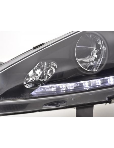 Daylight faro LED DRL look Ford Fiesta 08-12 nero