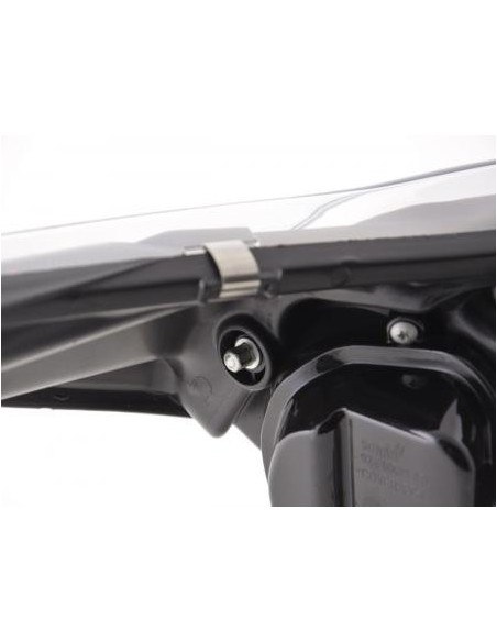 Daylight faro LED DRL look Ford Fiesta 08-12 nero