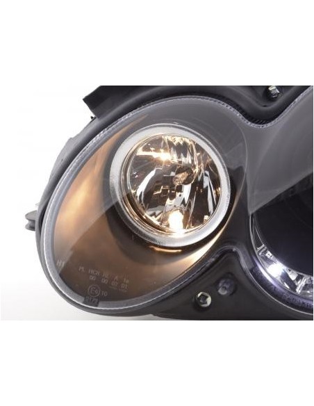 Daylight faro LED DRL look Mercedes CLK W209 04-09 nero