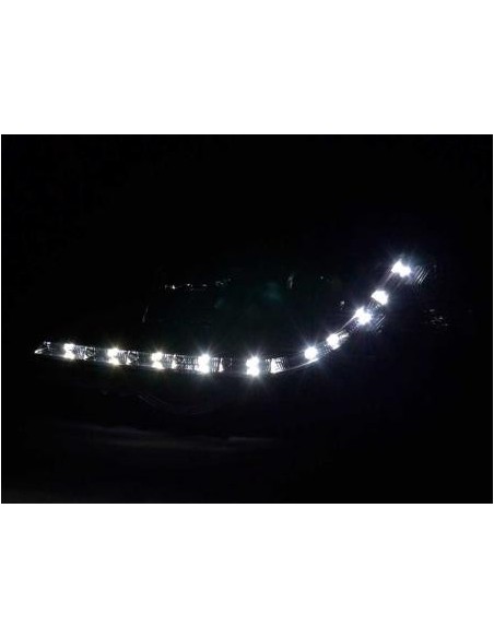 Daylight faro LED DRL look Opel Astra G 98-03 nero