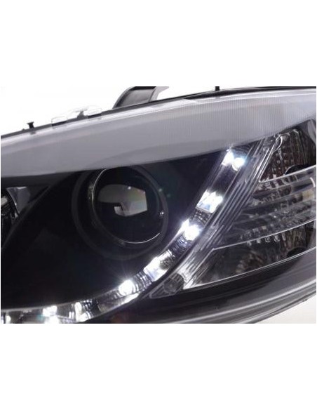 Daylight faro LED DRL look Opel Astra G 98-03 nero