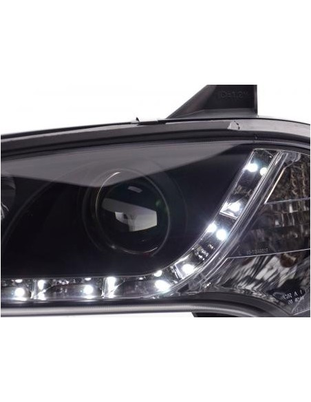 Daylight faro LED DRL look Opel Tigra 95-03 nero