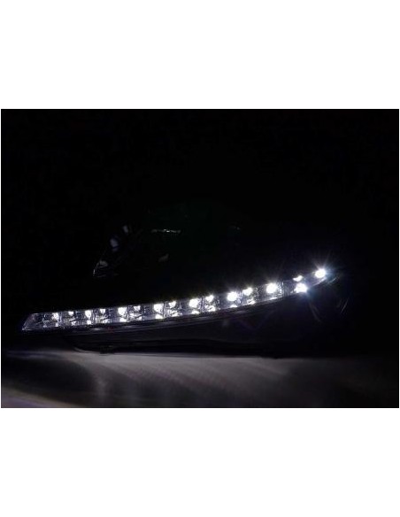 Daylight LED DRL look fari Opel Astra H neri
