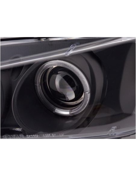 Fanale anteriore Peugeot 306 97-00 nero