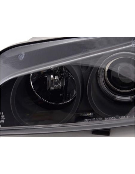 Fanale anteriore Peugeot 306 97-00 nero