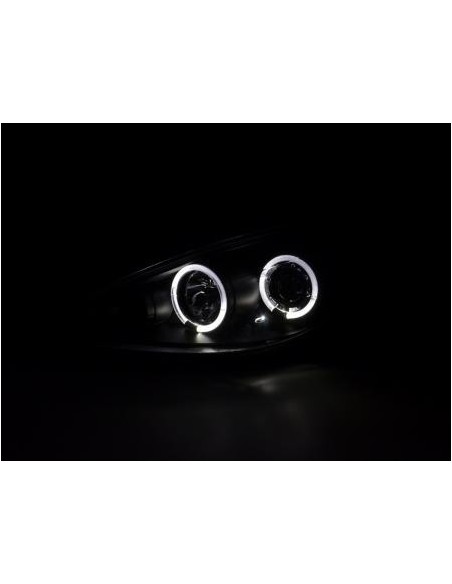 Fanale anteriore Peugeot 307 01-06 nero