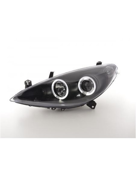 Fanale anteriore Peugeot 307 01-06 nero