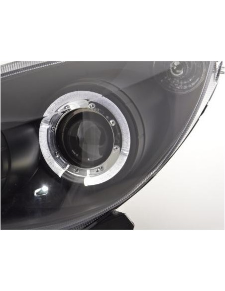 Fanale anteriore Peugeot 307 01-06 nero