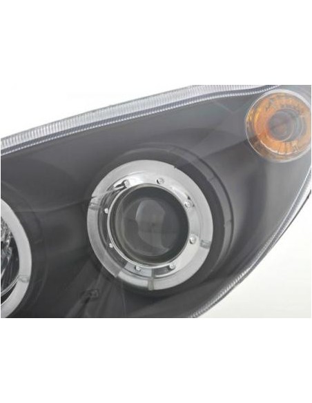 Fanale anteriore Peugeot 307 01-06 nero