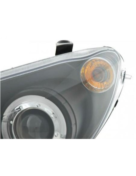 Fanale anteriore Peugeot 307 01-06 nero