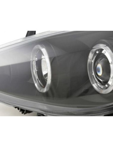 Fanale anteriore Peugeot 307 01-06 nero