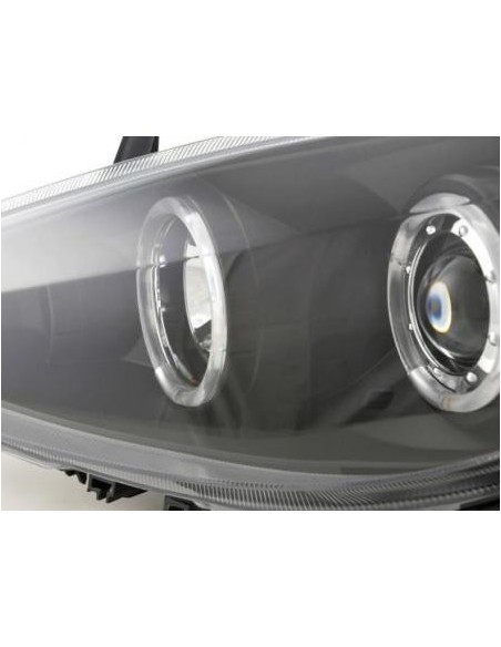 Fanale anteriore Peugeot 307 01-06 nero