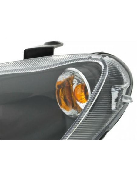 Fanale anteriore Peugeot 307 01-06 nero