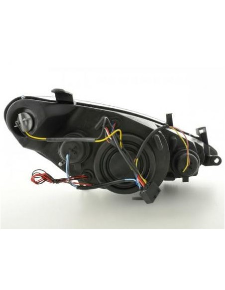 Fanale anteriore Peugeot 307 01-06 nero