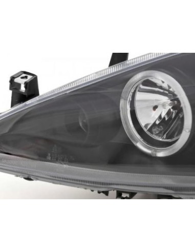 Fanale anteriore Peugeot 307 01-06 nero