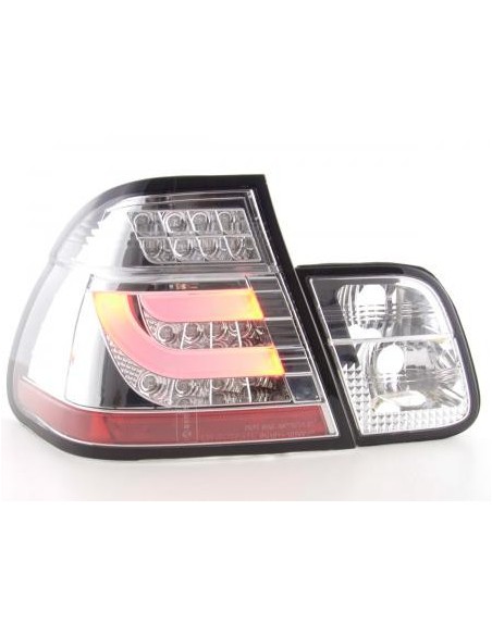 Fanali posteriori a LED BMW 3er E46 Limo 98-01 cromati