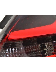 Fanali posteriori a LED Ford Focus 3 hatchback 11-14 rosso / fumo 2
