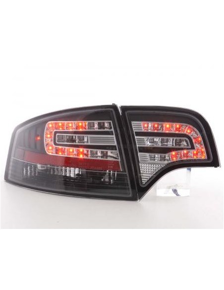 Fanali posteriori a LED set Audi A4 berlina tipo 8E 04-07 nero
