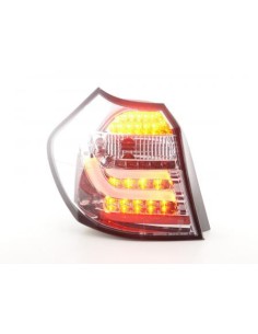 Fanali posteriori a LED set BMW Serie 1 E87 / E81 3/5 porte. 07-11 cromato
