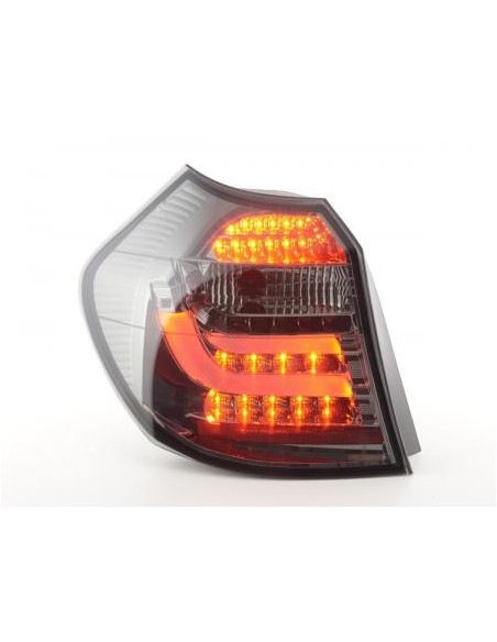 Fanali posteriori a LED set BMW Serie 1 E87 / E81 3/5 porte. 07-11 nero