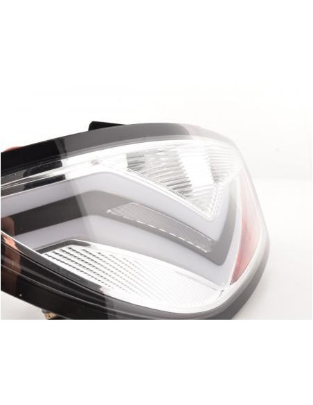 Fanali posteriori a LED set Seat Ibiza 6J 3 porte 08-17 cromato