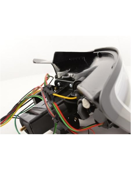 Fanali posteriori a LED set Seat Ibiza 6J 3 porte 08-17 cromato