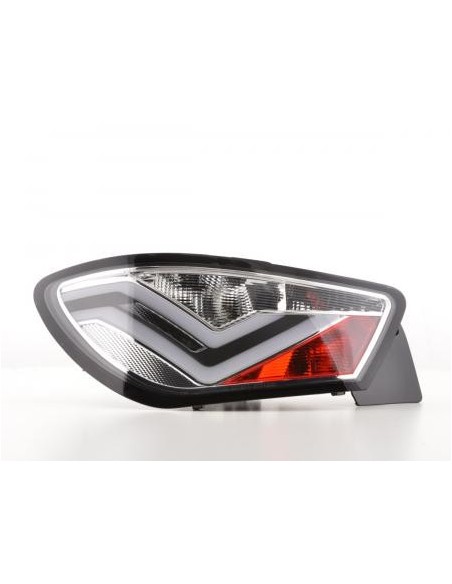 Fanali posteriori a LED set Seat Ibiza 6J 3 porte 08-17 cromato