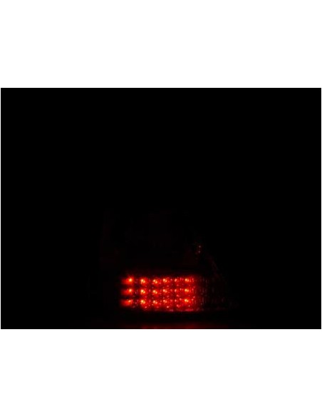 Fanali posteriori a LED set Renault Clio tipo B 98-01 trasparente / rosso