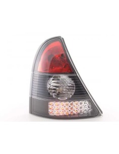Fanali posteriori a LED set Renault Clio tipo B 98-01 nero 2