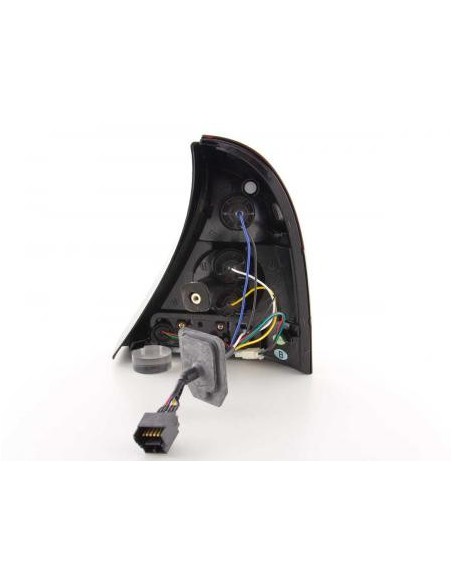 Fanali posteriori a LED set Renault Clio tipo B 01-04 trasparente / rosso