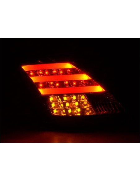Fanali posteriori a LED set Suzuki Swift 2011- rosso / nero