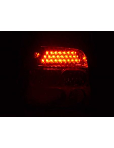 Fanali posteriori a LED set VW Golf 4 tipo 1J 98-02 cromato