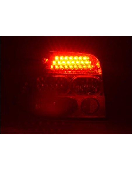 Fanali posteriori a LED set VW Golf 4 tipo 1J 98-02 cromato