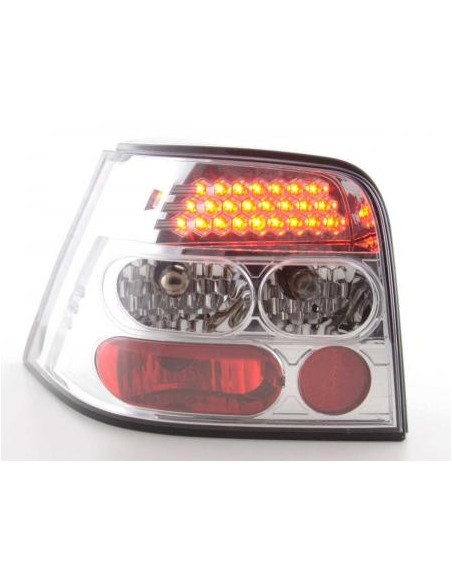 Fanali posteriori a LED set VW Golf 4 tipo 1J 98-02 cromato