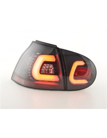 Fanali posteriori a LED set VW Golf 5 03-08 nero