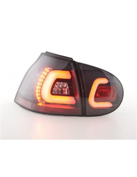 Fanali posteriori a LED set VW Golf 5 03-08 nero