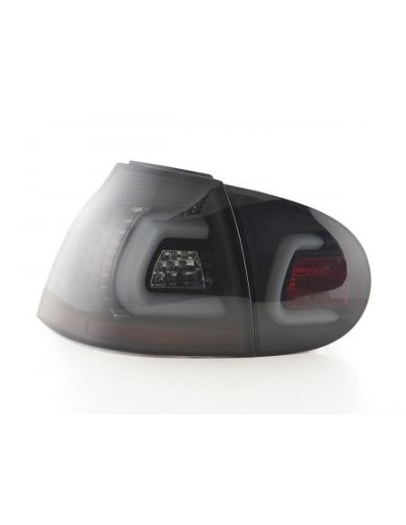Fanali posteriori a LED set VW Golf 5 03-08 nero