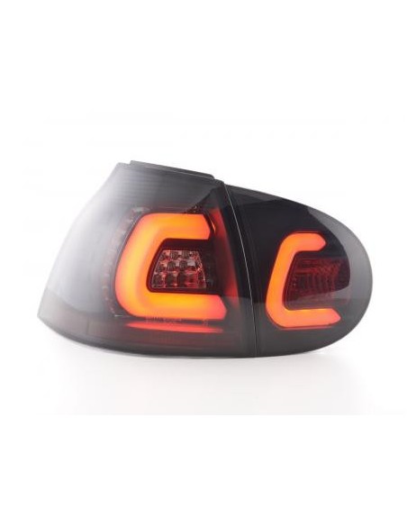 Fanali posteriori a LED set VW Golf 5 03-08 nero