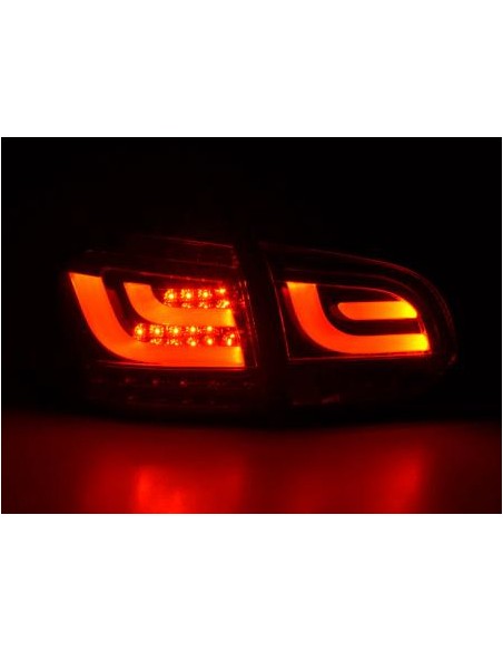 Fanali posteriori a LED set VW Golf 6 tipo 1K 2008-2012 nero