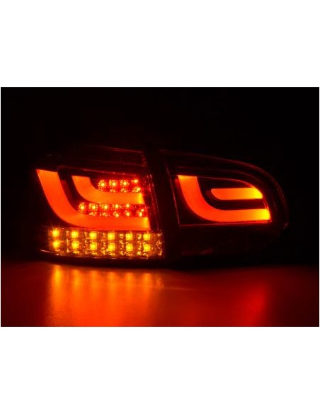 Fanali posteriori a LED set VW Golf 6 tipo 1K 2008-2012 nero