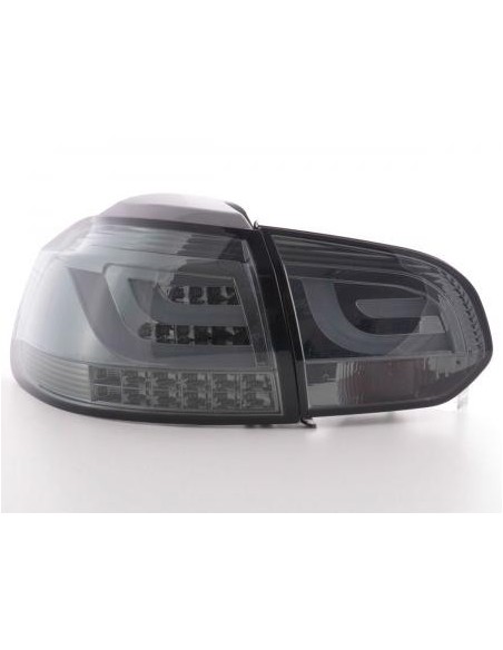 Fanali posteriori a LED set VW Golf 6 tipo 1K 2008-2012 nero
