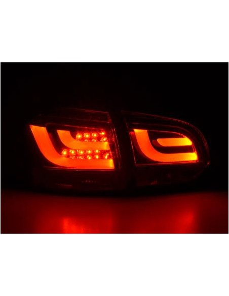 Fanali posteriori a LED set VW Golf 6 tipo 1K 2008-2012 nero
