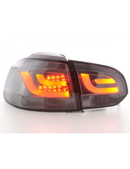 Fanali posteriori a LED set VW Golf 6 tipo 1K 2008-2012 nero
