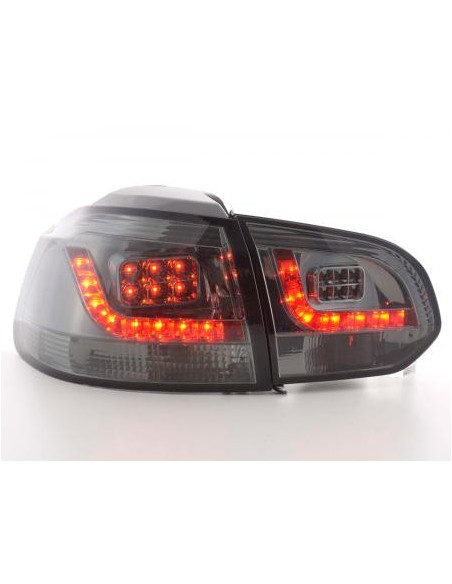 Fanali posteriori a LED set VW Golf 6 tipo 1K 2008-2012 nero